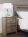 Zelen - Warm Gray - 8 Pc. - Dresser, Mirror, Chest, Queen Panel Bed, 2 Nightstands