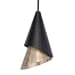 Apollo - 1 Light Mini Pendant - Black / Gold
