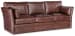SS - Woodstock 3-Seat Sofa - Brown