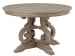 Tinley Park - 48" Round Dining Table With 4 Side Chairs - Dove Tail Gray