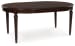 Lavinton - 8 Pc. - Dining Room Extension Table, 6 Side Chairs, Server - Brown