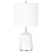 Eloise - Marble Table Lamp - White