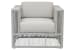 Miami - Club Chair, With Self Welt - Echo Ash / Pearl Silver