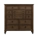 Americana Farmhouse - 12 Drawer Chesser - Dusty Taupe