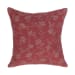 Novel Estate - 22" x 22" NV Rosecliff Pillow - Burgundy Red