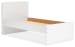Onita - Twin Panel Platform Bed - White