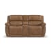 Beau - Power Reclining Loveseat With Console & Power Headrests - Silt