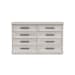 Avalanche - 8-Drawer Dresser - Antique White