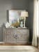 True Vintage - Melange 2-Door Accent Console - Dark Gray