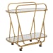 Swain - Brass Serving Cart