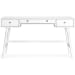 Thadamere - White - Home Office Desk