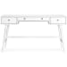 Thadamere - White - Home Office Desk