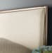 Westwood - King Upholstered Metal Bed - Beige