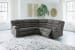 Partymate - Slate - 2-Piece Reclining Sectional