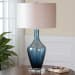Hagano - Glass Table Lamp - Blue