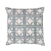Villa Classics - Elea Pillow 22' x 22' - Ivory/Navy