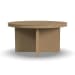 Waterfall - Round Coffee Table - Light Brown