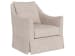 Portia - Skirted Swivel Chair, Special Order - Beige