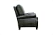 Briarwood - Recliner-Push Thru Arms - Dark Brown - Leather