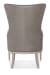 Kyndall - Club Chair With Accent Pillow - Dark Gray