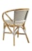 Gray Pearl Bistro Chair