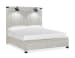 Harper Springs - Complete King Panel Bed - Silo White