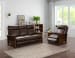 Artisan - Power Recliner-With Power Headrest - Dark Brown