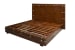 Gentlemen's - King Bed - Dark Brown