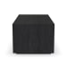 Waterfall - Rectangular Coffee Table With Casters - Black