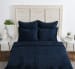 Bari - Velvet Euro Sham - Ocean Blue