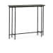 Echo - Console Table - Hammered Metal/Blue Stone