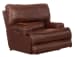 Wembley - Italian Leather Match Lay Flat Recliner - Walnut