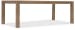 Sonnet - Rectangular Dining Table With One 18" Leaf - Dark Gray