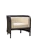 Montgomery - Cane Chair - Black / Beige