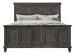 Calistoga - Queen Panel Bed - Weathered Charcoal