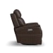 View - Power Swivel Recliner With Power Headrest - Dark Brown