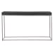 Jase - Concrete Console Table - Black