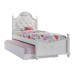 Alana - Twin Platform 3 Piece Bedroom Set With Storage Trundle - White