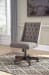Aldwin - Gray - 2 Pc. - Lift Top Desk, Swivel Desk Chair