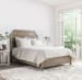 Abram - Cotton Linen 3 Piece Queen Quilt Set - Eggshell