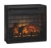 Gavelston - Black - 2 Pc. - 60" TV Stand with Faux Firebrick Fireplace Insert