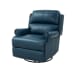 The Club - Swivel Glider Recliner - Blue
