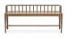 Lindon - Arm Bench With Low Back - Light Brown