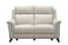 Kester - Loveseat With Power Recline And Power Headrests - Cream