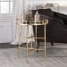 Tilly - Accent Table - Bright Gold