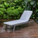 Bea - Outdoor Pool Chaise Cushion - Gray