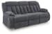Observation - Steel - Reclining Power Sofa With Drop Down Table