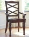 Porter - Rustic Brown - Dining Room Arm Chair (2/CN)