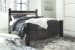 Starberry - Black - 8 Pc. - Dresser, Mirror, Chest, King Poster Bed, 2 Nightstands