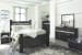 Starberry - Black - King Poster Bed